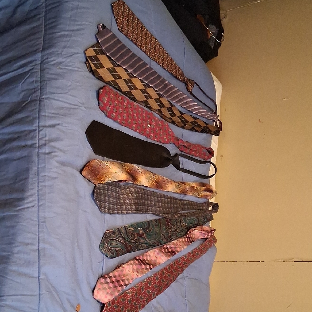 Assorted Patterned Ties Collection